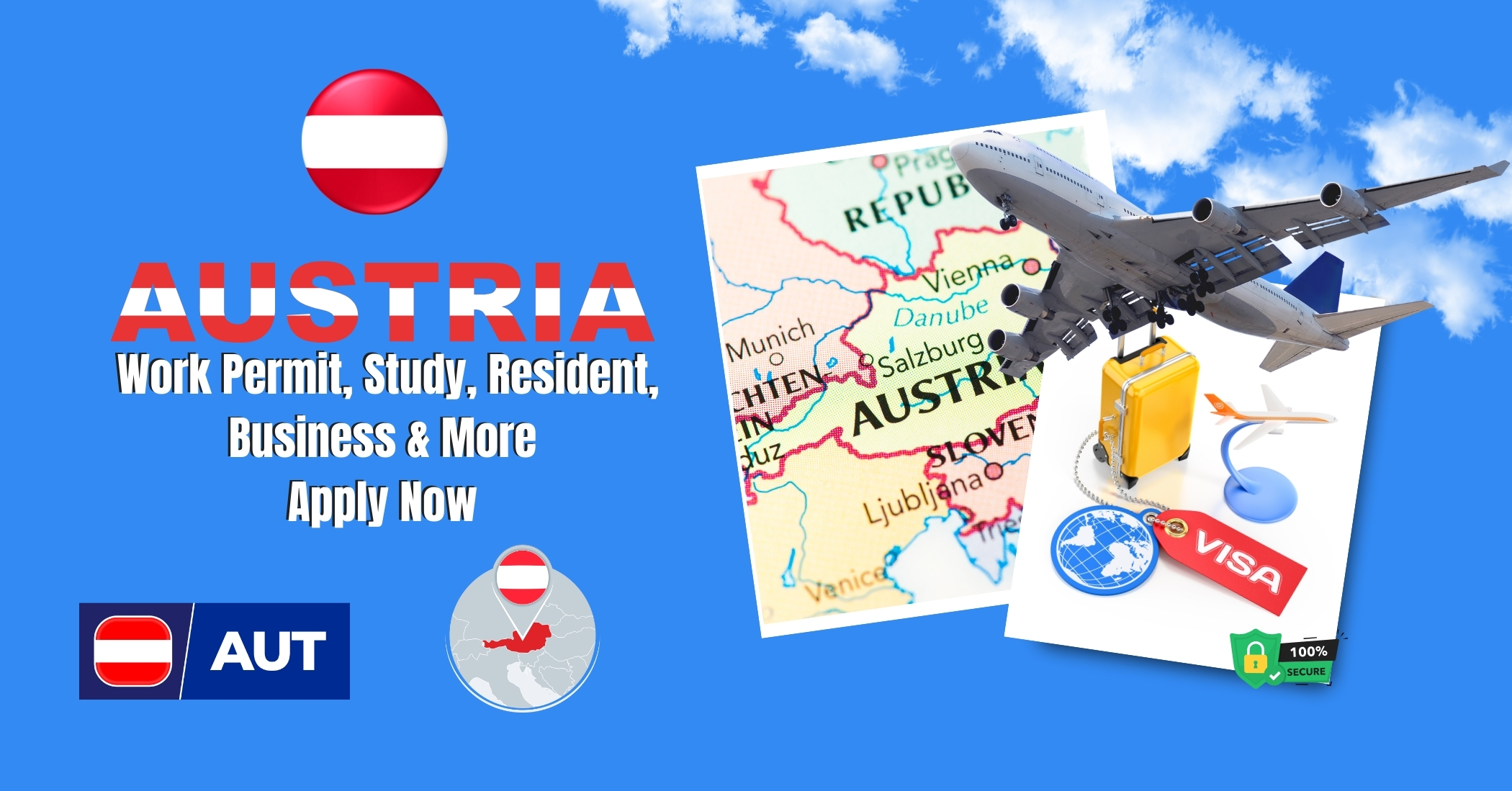 Austria Work Permit, Study, Jobs, and EU Blue Card Visa Requirements for Cambodian Citizens